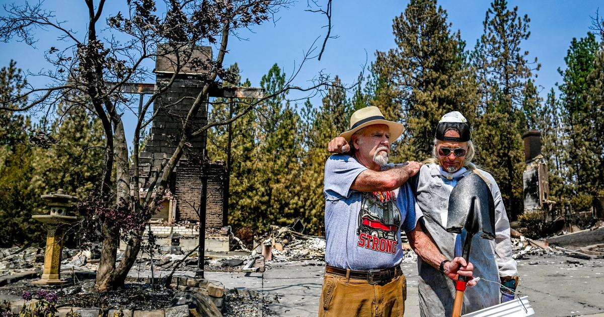 'Your neighborhood is not your neighborhood anymore': Victims of the Old Trails fire return home