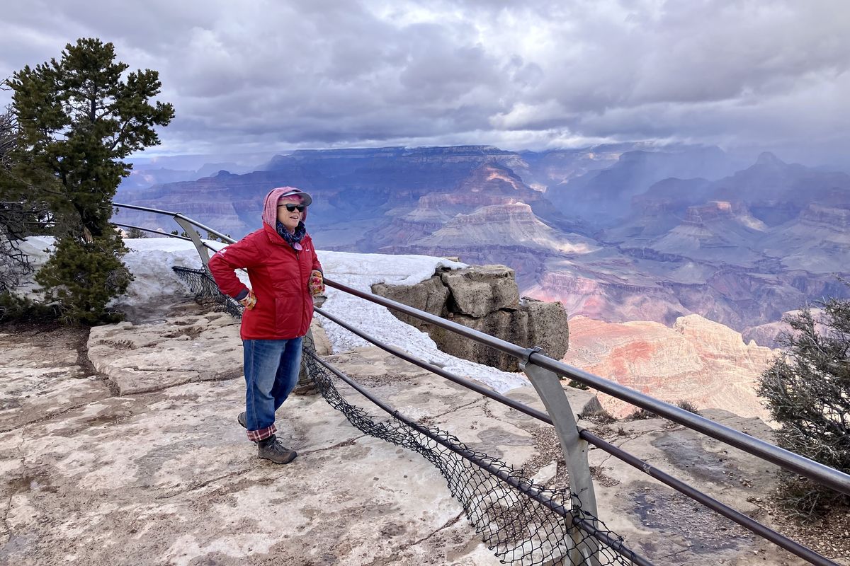 A March visit to the Grand Canyon was a snowy adventure. (John Nelson)
