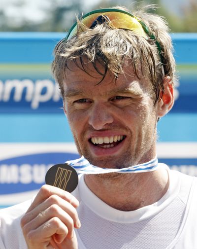 British rower Alan Campbell, whose abscessed lower-left wisdom tooth threatened to keep him from the 2008 Beijing Olympics, is certain that taking better care of his teeth has helped him row faster. (Associated Press)