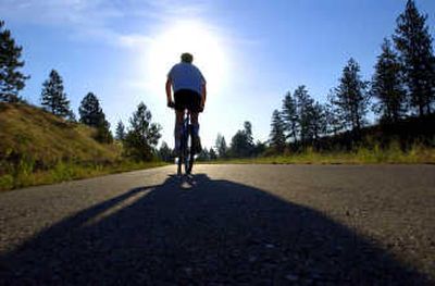 
Early morning is a cool time on the trail during summer. 
 (File / The Spokesman-Review)