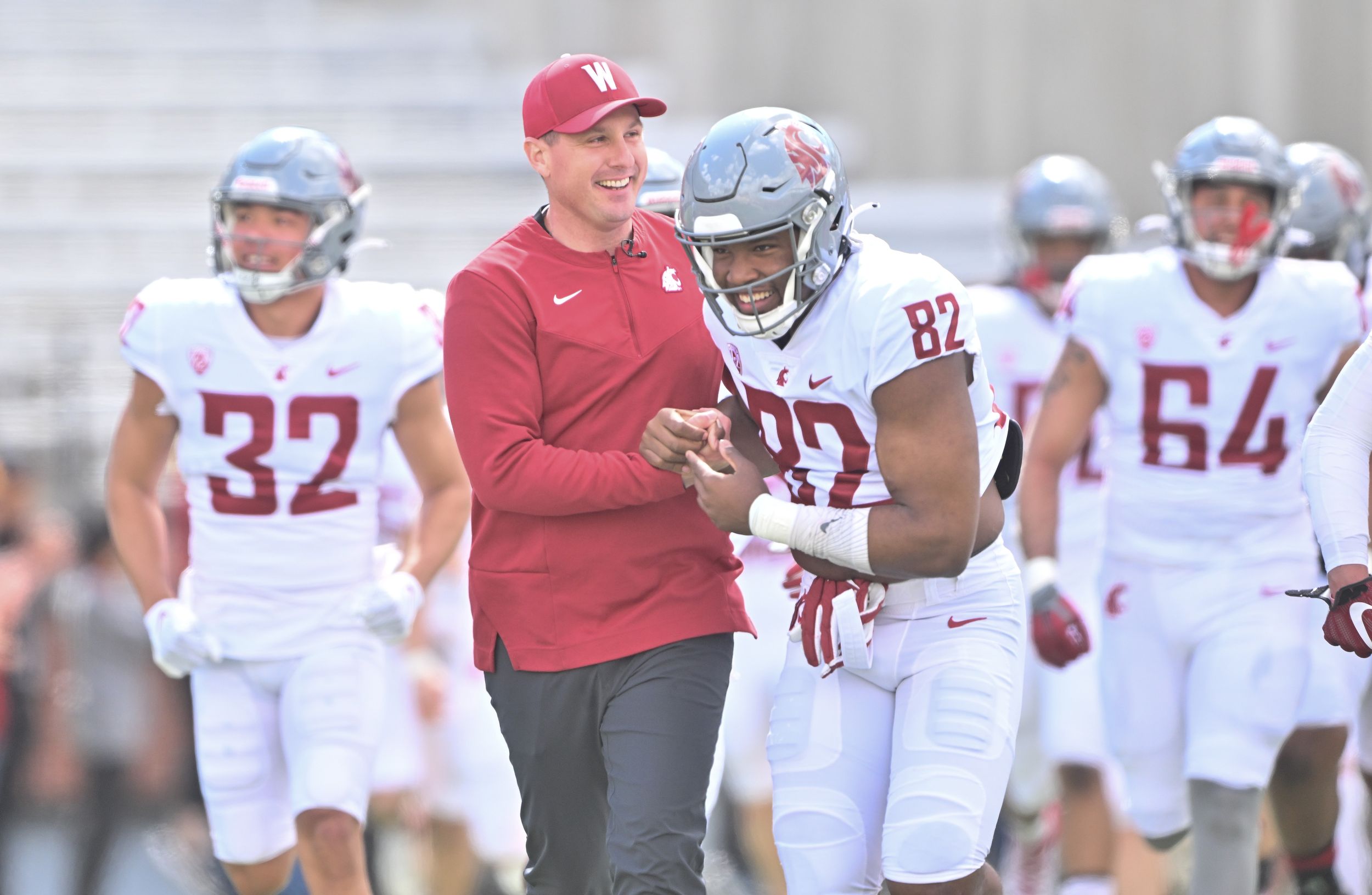 WSU Football: Cam Ward during Crimson and Gray Game 4/22/23 