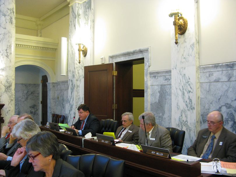 Members of the Joint Finance-Appropriations Committee set agency budgets on Friday morning (Betsy Russell)