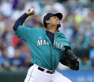 Seattle’s Felix Hernandez is one the few Mariners stars to want to stay in the city to play. (Associated Press)