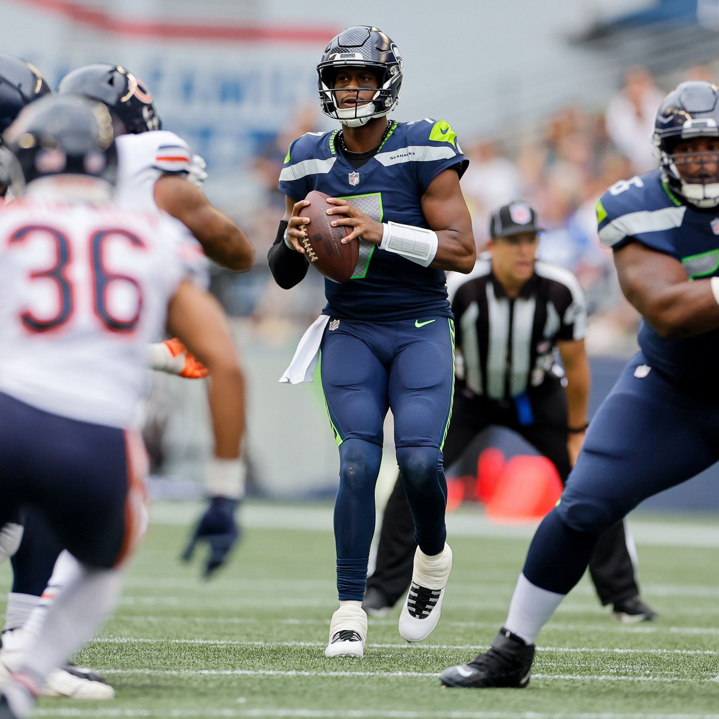 Seahawks' Pete Carroll says Geno Smith 'lucky' to escape serious