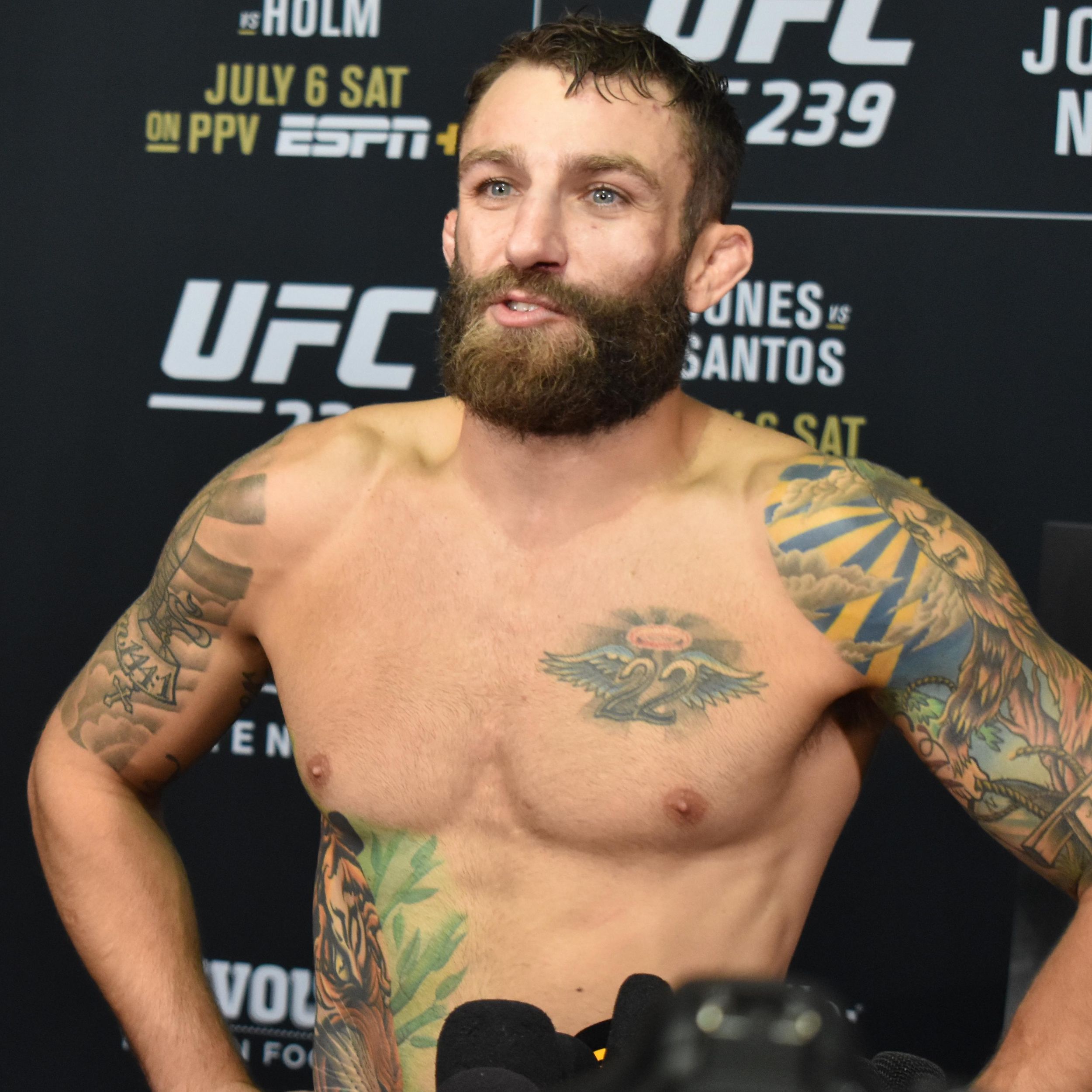 Spokane Valley S Michael Chiesa Dedicates Ufc 239 Victory To Jess Roskelley The Spokesman Review