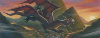 
This image, supplied by Scholastic, shows the artwork that is part of the deluxe edition of the new Harry Potter book, which is due in stores July 21. Associated Press
 (Associated Press / The Spokesman-Review)