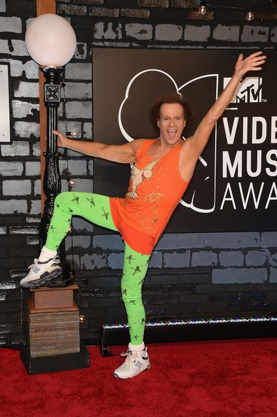 Richard Simmons attends the 2013 MTV Video Music Awards at the Barclays Center on Aug. 25, 2013, in the Brooklyn borough of New York.    (Jamie McCarthy/Getty Images North America/TNS)