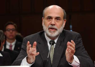 
Federal Reserve Board Chairman Ben Bernanke discusses the economic outlook while testifying in Washington, D.C., on Thursday.Associated Press
 (Associated Press / The Spokesman-Review)