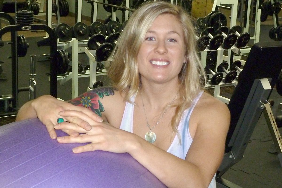 Paisley Meekin, a personal trainer, encourages her clients to adopt a holistic view to their fitness plans, not just a regimen of dieting or exercise. (Pete Dunlop / Down to Earth NW Correspondent)