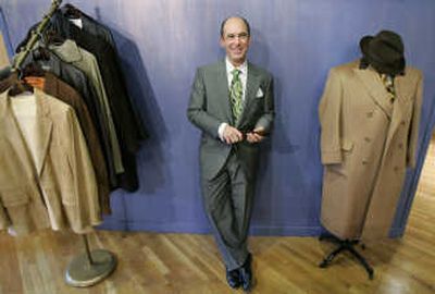 
Clothier and image consultant Jeffrey Landis tailors to those who spend $3,000 to $30,000 for a suit. Associated Press
 (Associated Press / The Spokesman-Review)