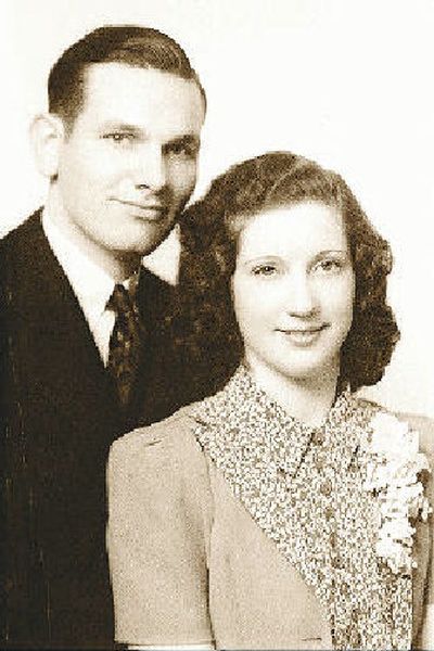 
Abe and Dorothy Becker Miller were married in Spokane on June 28, 1940.
 (family photos / The Spokesman-Review)