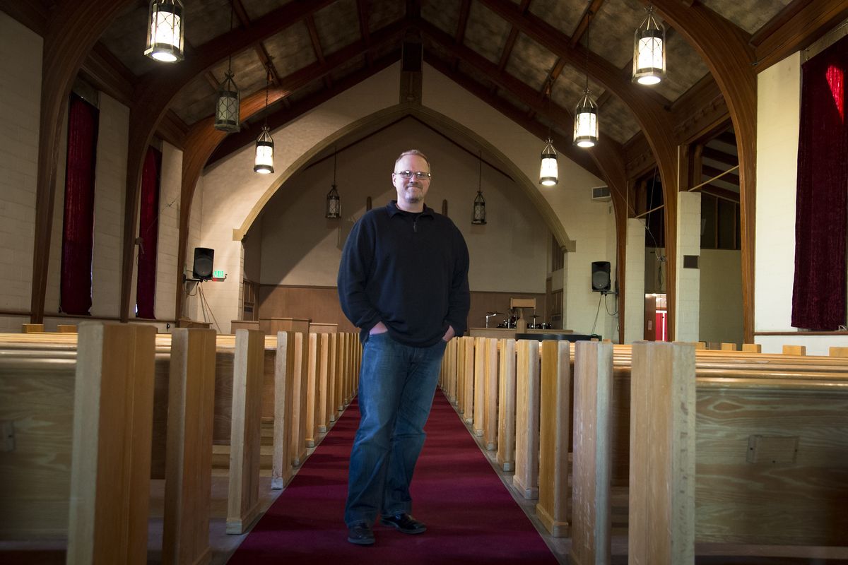 Spokane Mars Hill Church Pastor Miles Rohde said plans are moving ahead for a tentative opening of a Mars Hill church at Second Avenue and Division Street in January. (Colin Mulvany)