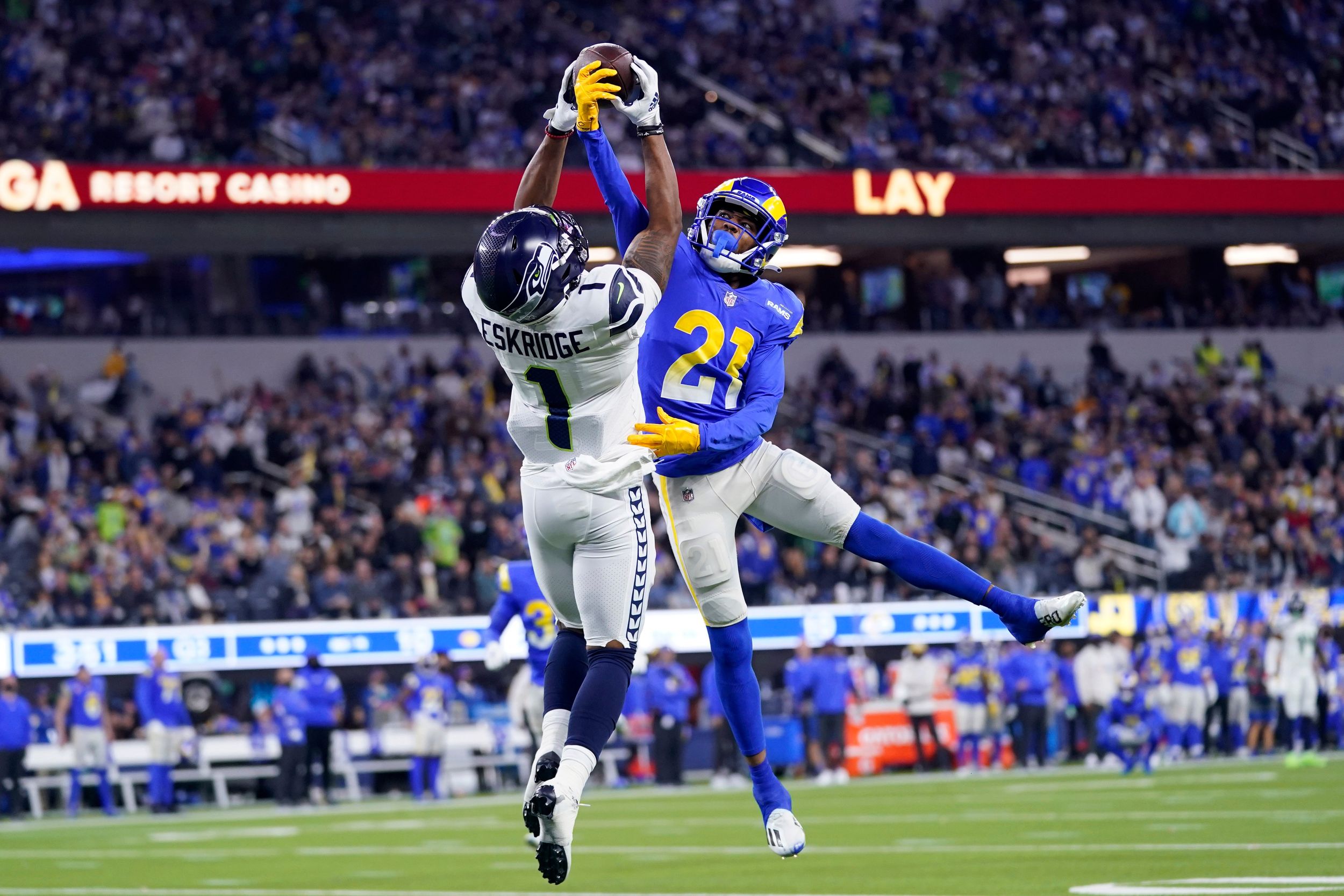 Seattle Seahawks 10-20 Los Angeles Rams: Cooper Kupp breaks