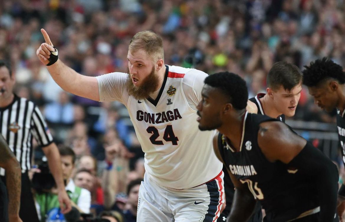 Gonzaga-South Carolina postgame interview: Przemek Karnowski