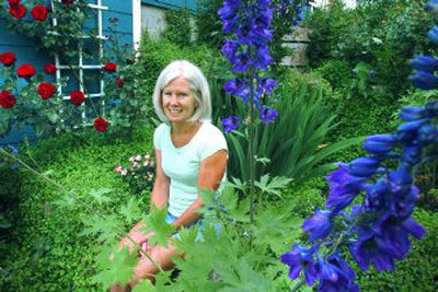 
From sand and weeds, Nancy Bell carved a garden.
 (The Spokesman-Review)